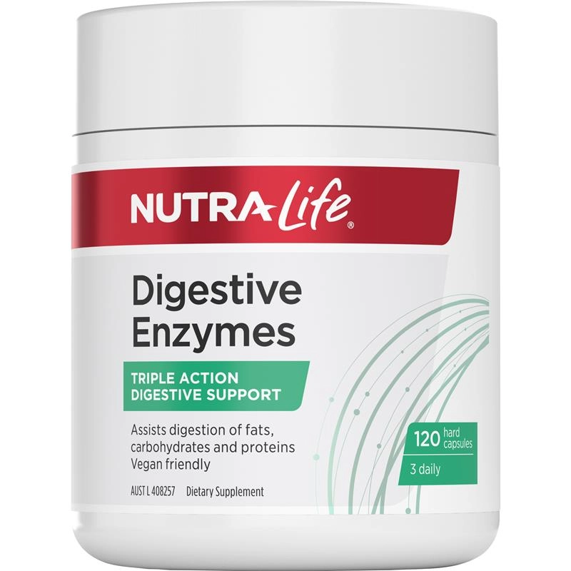 Nutra-Life Digestive Enzymes 120 Capsules