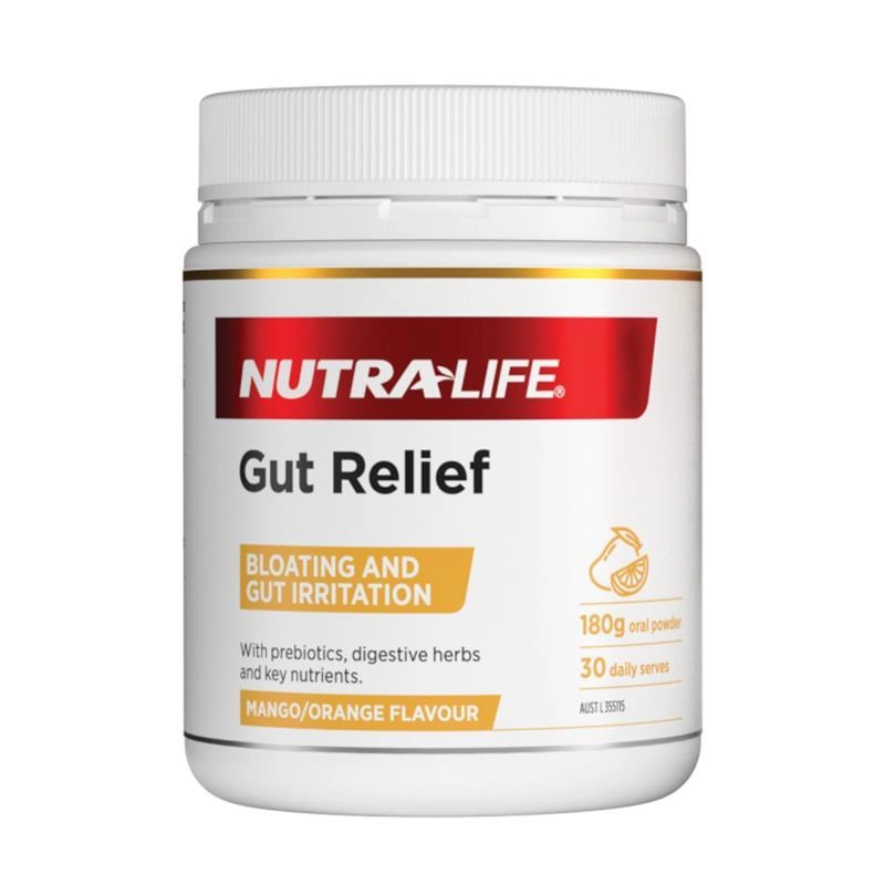 Nutra-Life Gut Relief Mango Orange 180g