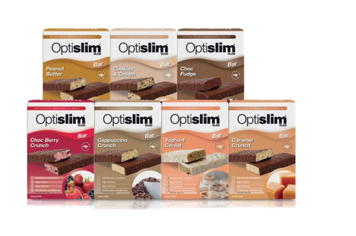 Optislim VLCD Bar 5 Pack Assorted Variants