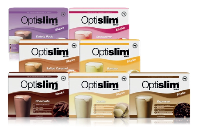 Optislim VLCD Meal Replacement Shake 21x43g Assorted Variants