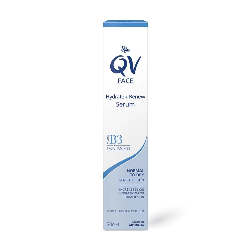 QV Face Hydrate & Renew Serum 30g