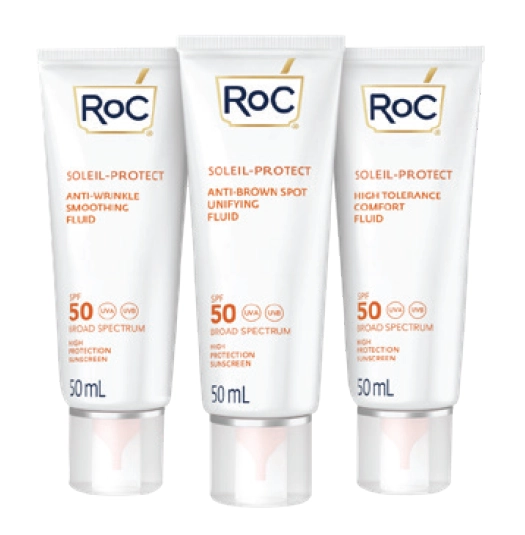 RoC Soleil-Protect Fluid SPF50 50ml Assorted Variants