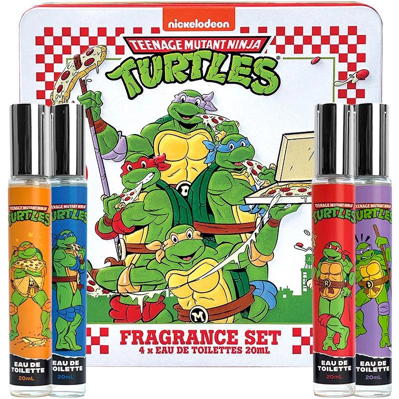 Teenage Mutant Ninja Turtles Body Mist 22.5ml 4 Piece Set