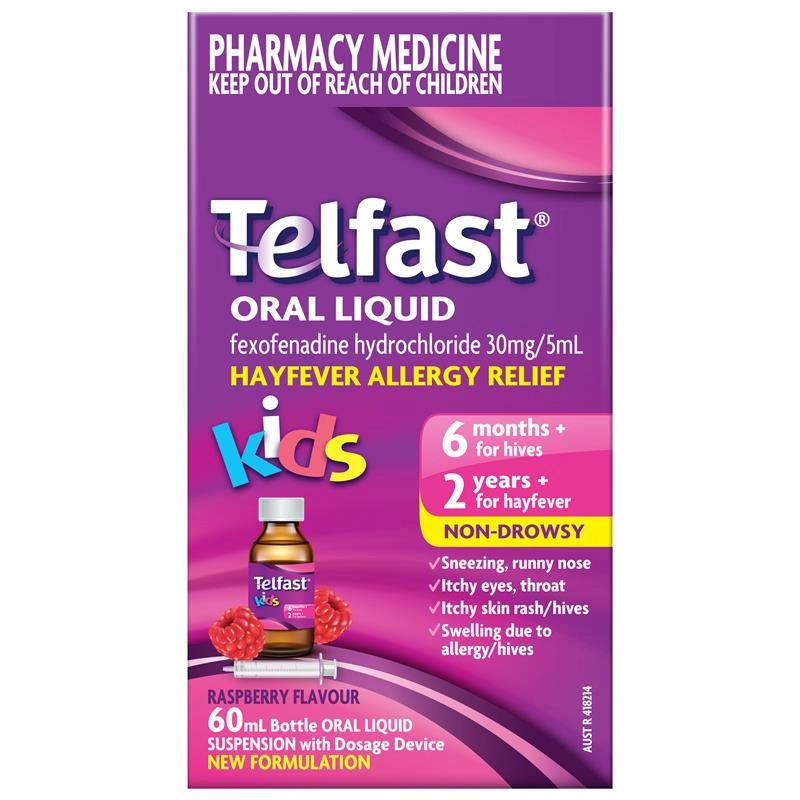 Telfast Kids Oral Liquid 60ml