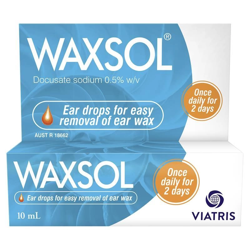 Waxsol Ear Drops 0.5% 10ml