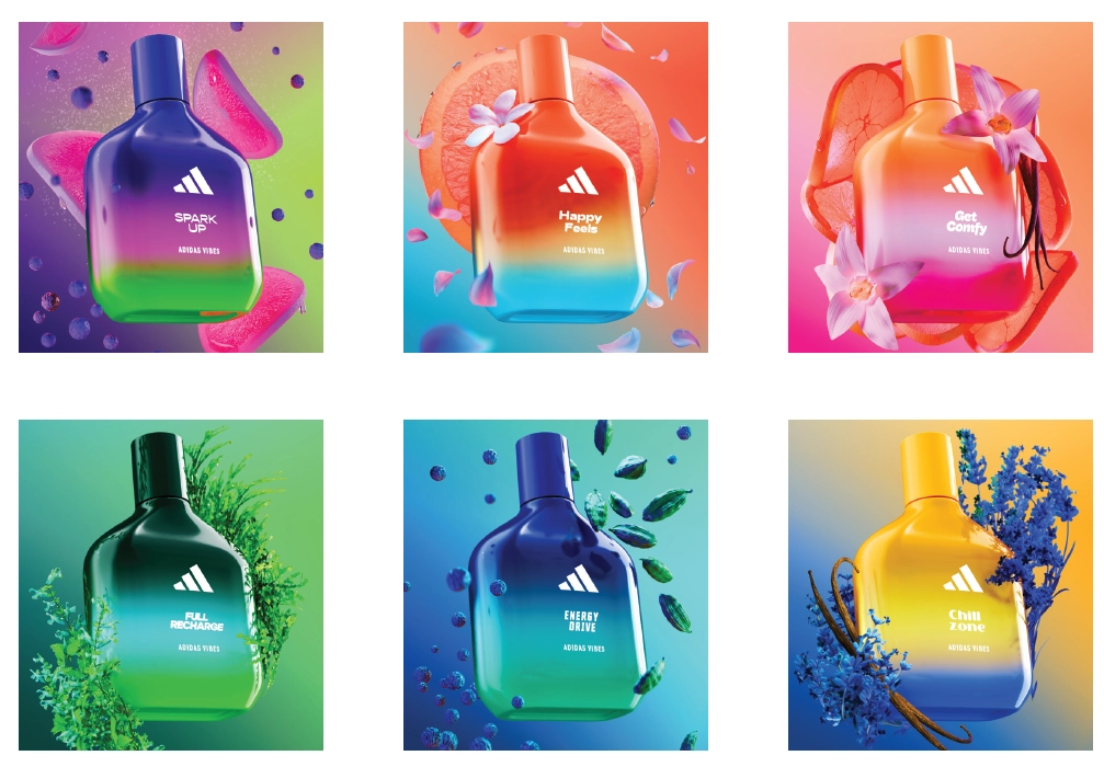 Adidas Vibes 100ml EDP Assorted Variants