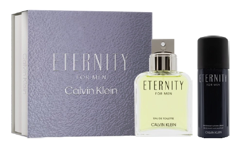 Calvin Klein Eternity EDT Gift Set (100ml + Deodorant)