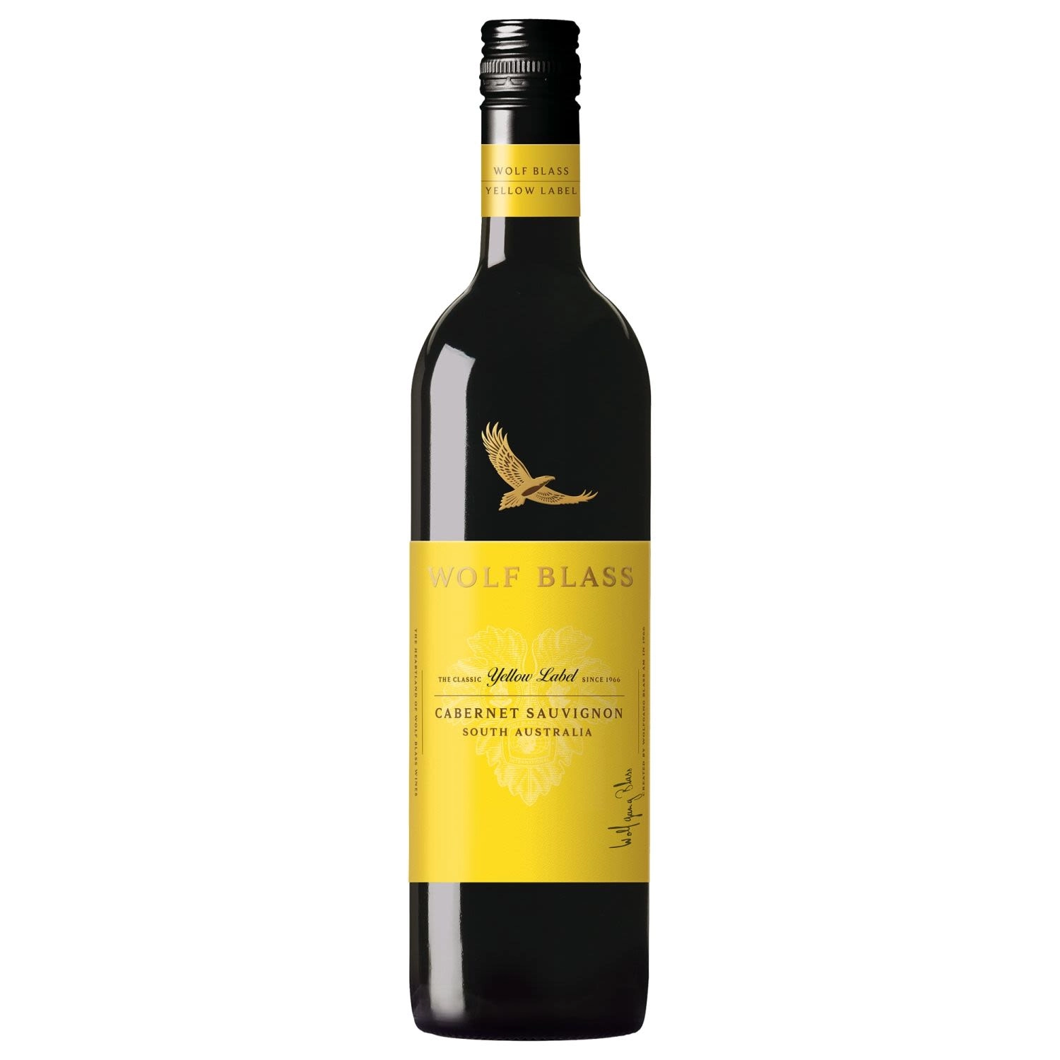 Wolf Blass Yellow Label Cabernet Sauvignon 750ml Bottle