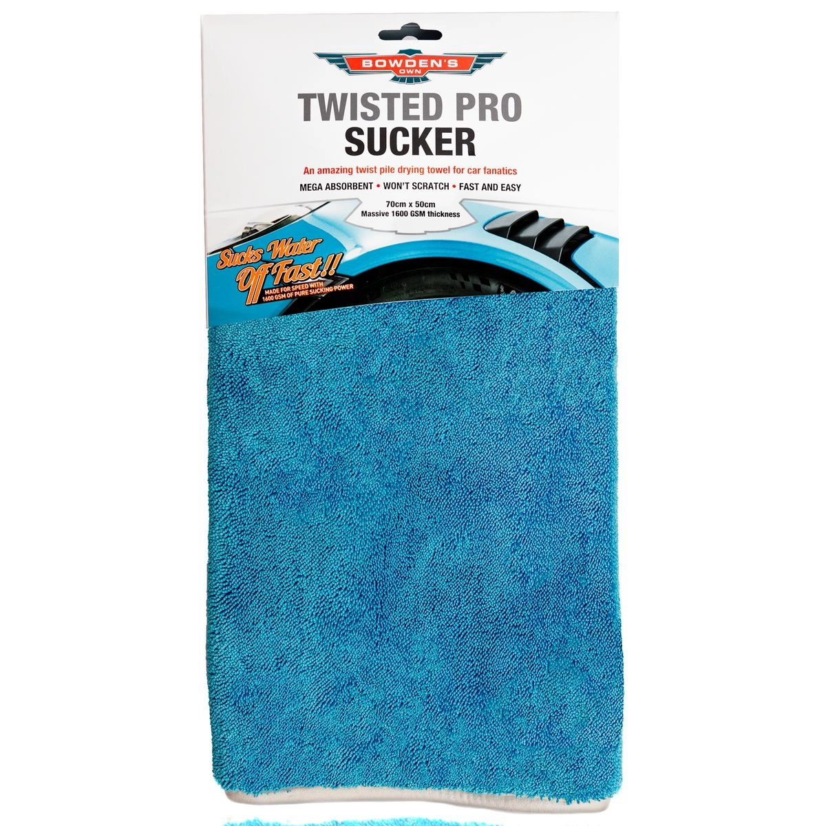 Bowden's Own Twisted Pro Sucker Drying Towel - BOTPS