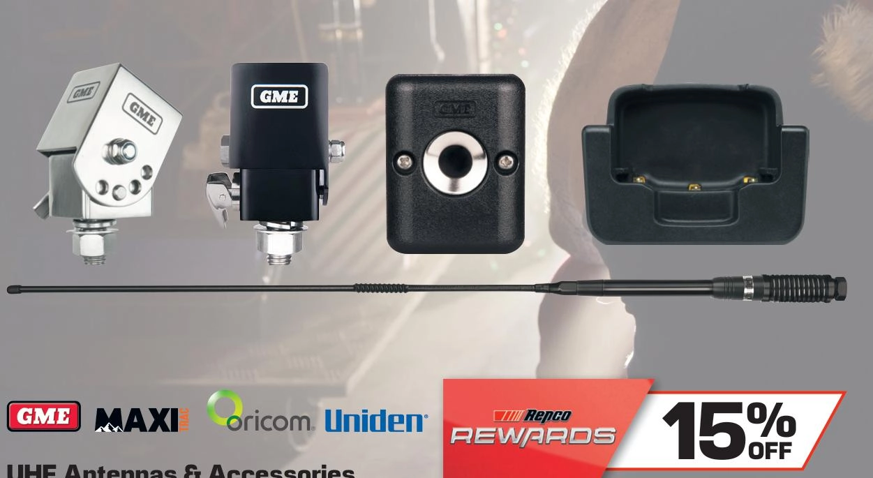 Gme,MaxiTrac,Oricom,Uniden UHF Antennas & Accessories