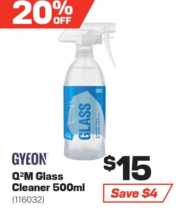 Gyeon Q²M Glass Cleaner 500ml - 116032