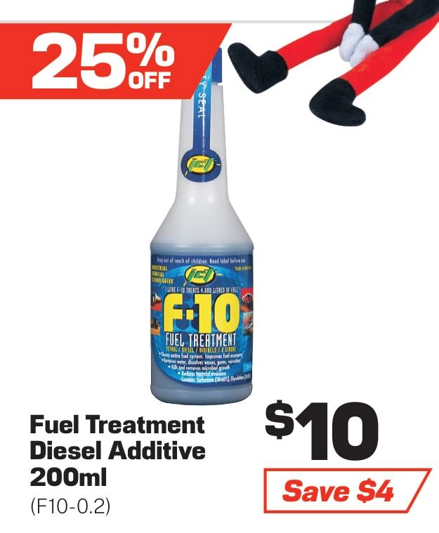 ICT F-10 Fuel Treatment 200ml - F10-0.2