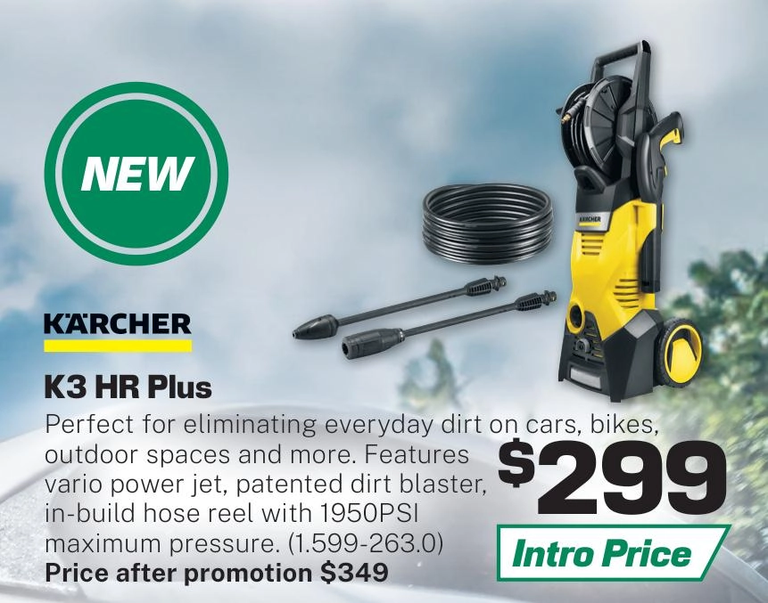 Karcher Pressure Washer K3 1950Psi - 1.602-735.0