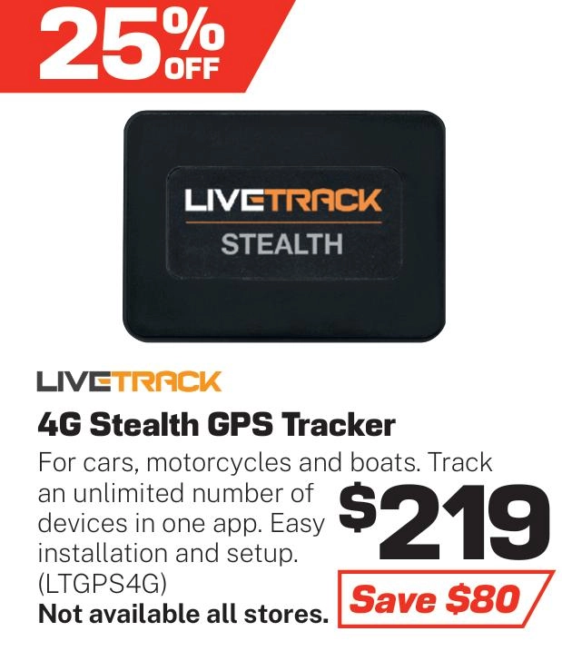 LiveTrack Stealth GPS Tracker - LTGPS4G