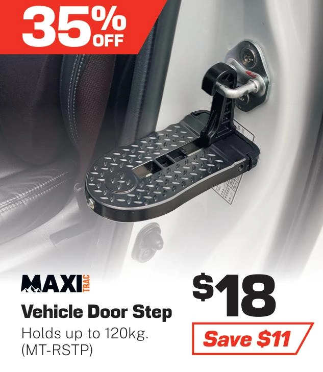 MaxiTrac Vehicle Door Step - MT-RSTP