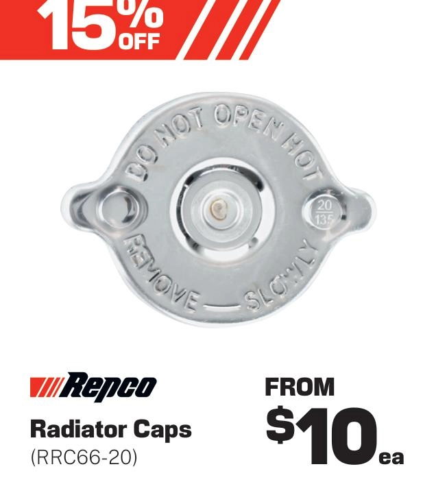 Repco Radiator Caps