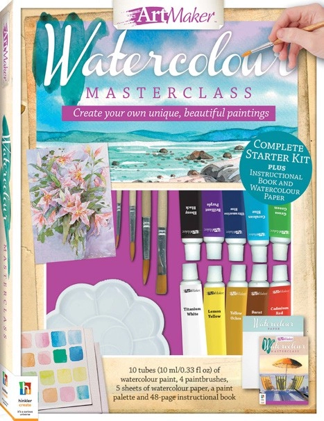 Artmaker Watercolour Masterclass Portrait Kit