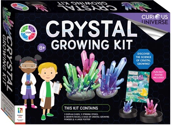 Hinkler Curious Universe Crystal Growing Kit