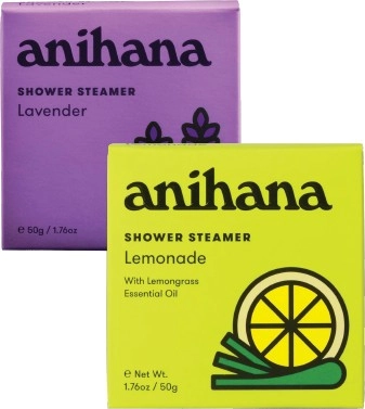 Anihana Shower Steamer Lavender or Lemonade 50g