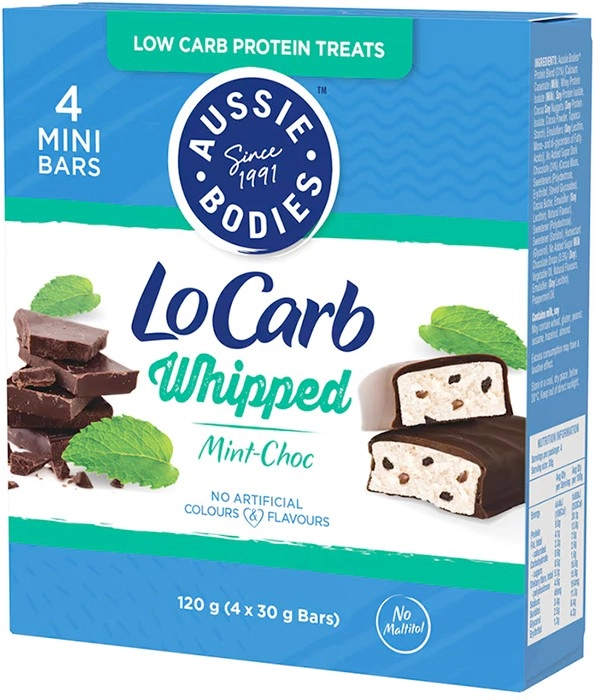 Aussie Bodies Shape Whipped Mint Chocolate 4 x 30g