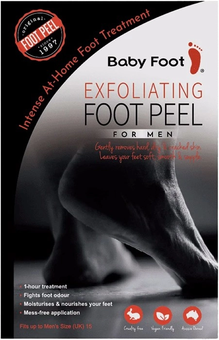 Baby Foot Men's Exfoliating Foot Peel