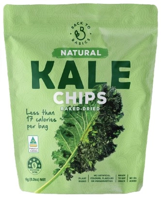 Back to Basics Kale Chips - Natural 6g