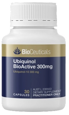 Bioceuticals Ubiquinol Bioactive 300mg 30 Capsules