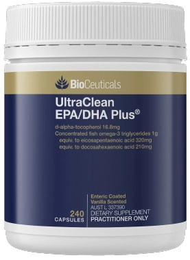 Bioceuticals Ultraclean EPA/DHA Plus 240 Capsules