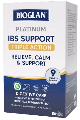 Bioglan Platinum IBS Support 50 Tablets