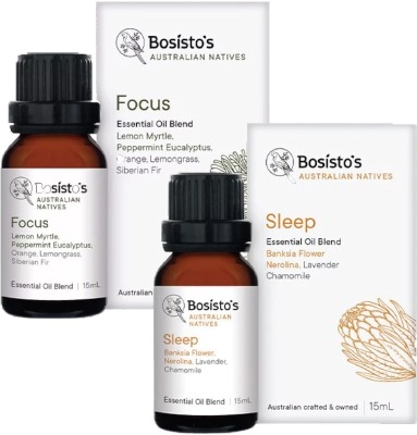 Bosistos Natives Focus or Native Sleep Oil 15ml