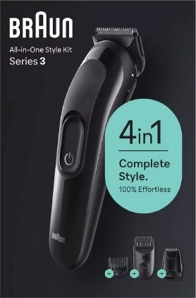 Braun 4in1 Mens Hair Removal Multi Grooming Kit