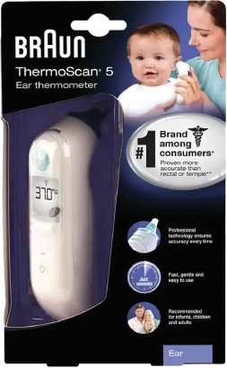 Braun ThermoScan 5 IRT 6030 Ear Thermometer