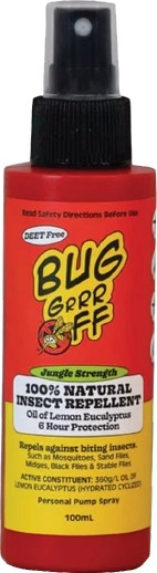 Bug-GRRR off Natural Insect Repellent Jungle Strength 100ml