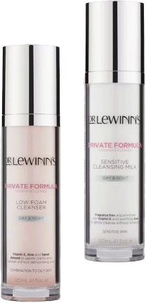 Dr Lewinns Private Formula Cleanser Range, 120ml