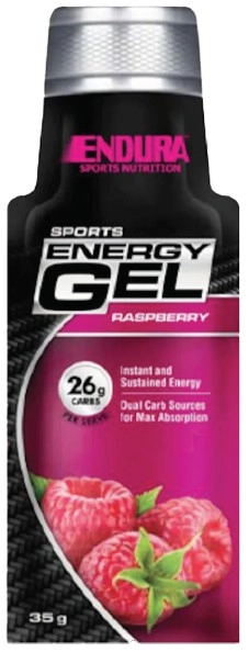 Endura Sports Energy Gel Raspberry 35g