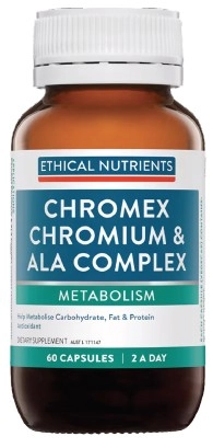 Ethical Nutrients Chromex Chromium & Ala Complex 60 Capsules