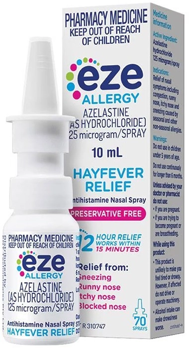 Eze Allergy Antihistamine Nasal Spray 10ml