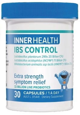 Inner Health IBS Control Probiotics 30 Capsules¹