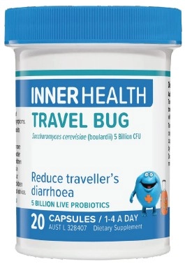 Inner Health Travel Bug 20 Capsules¹