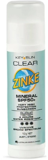 Key Sun Clear Zinke Mineral Stick SPF50+ 12g