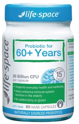 Life-Space Probiotic for 60+ Years 60 Capsules¹