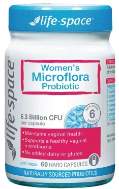 Life-Space Womens Microflora Probiotic 60 Capsules¹