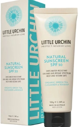 Little Urchin Natural Tinted Sunscreen SPF30 100g