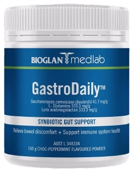 Medlab Gastrodaily Synbiotic Gut Support Choc-Peppermint 150g