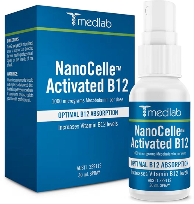 Medlab Nanocelle Activated B12 30ml