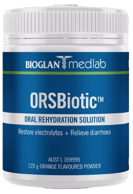 Medlab ORSBiotic Oral Rehydration Solution Orange 100g