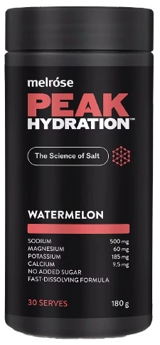 Melrose Peak Hydration Powder Watermelon 180g¹