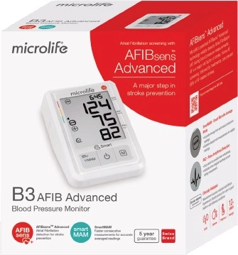 Microlife B3 AFIB Advanced Blood Pressure Monitor