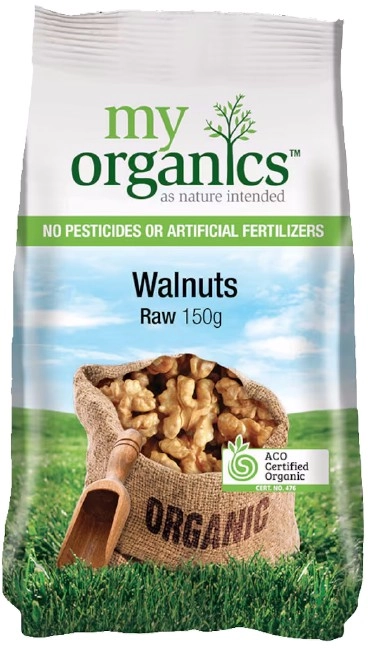 My Organics Walnuts Raw 150g