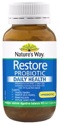 Nature’s Way Restore Probiotic Daily Health 90 Capsules